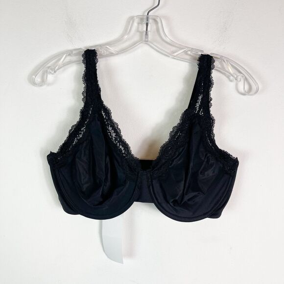 Wacoal NWOT Softly Styled Underwire Bra 855301 Black Size 34DDD - Picture 2 of 4